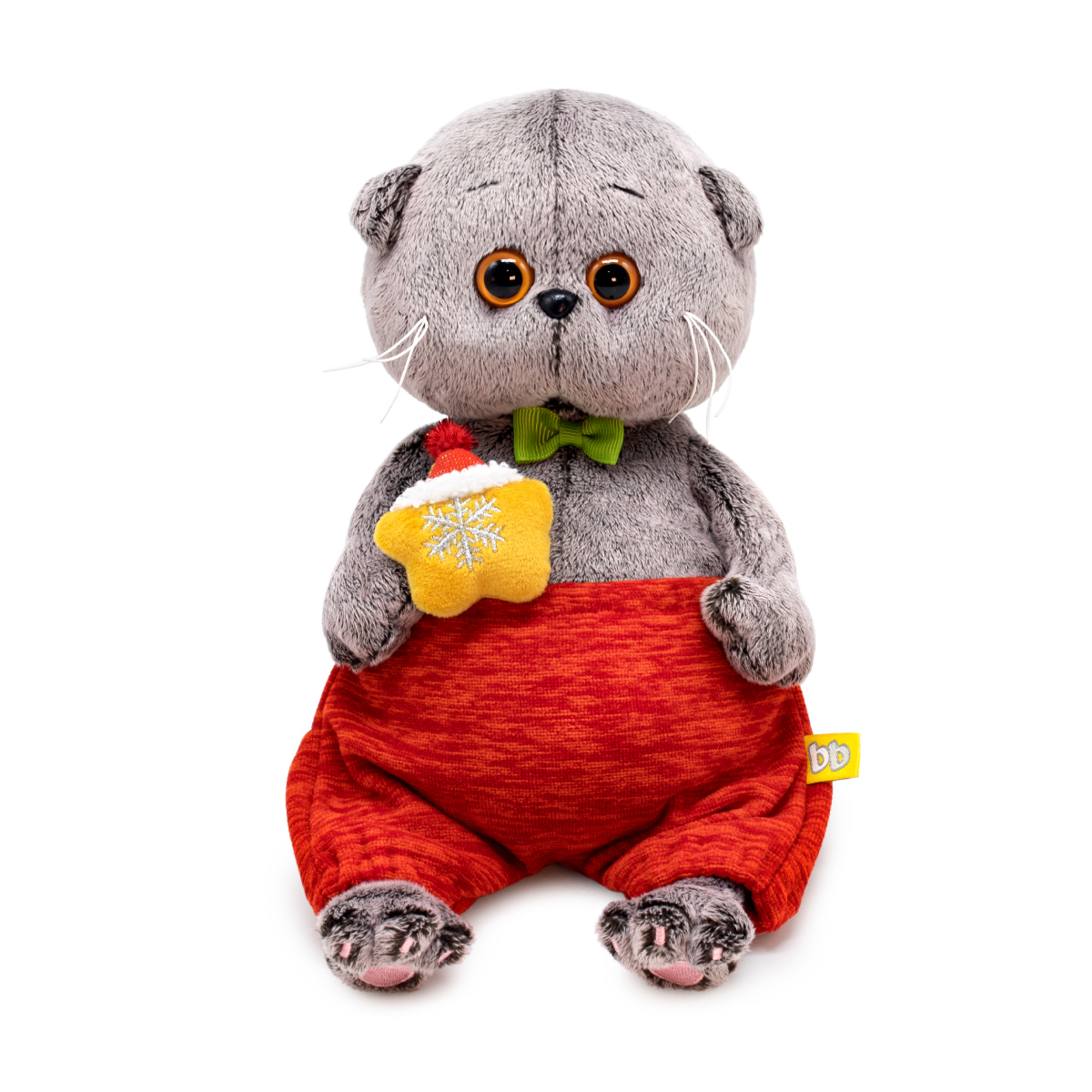 Игрушка мягкая BUDI BASA котик Басик 20 см - фото 4