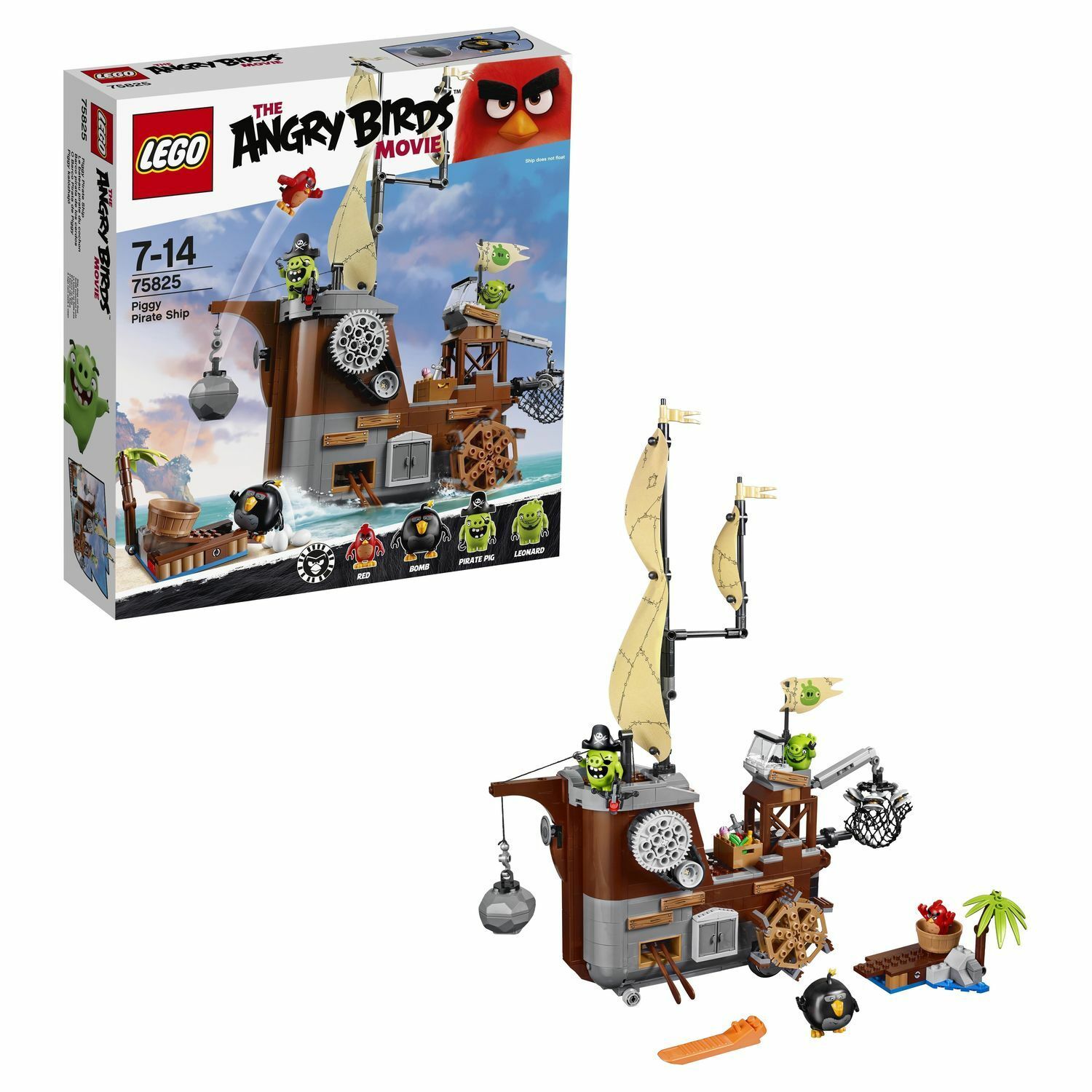 Конструктор LEGO AngryBirds блочный - фото 1