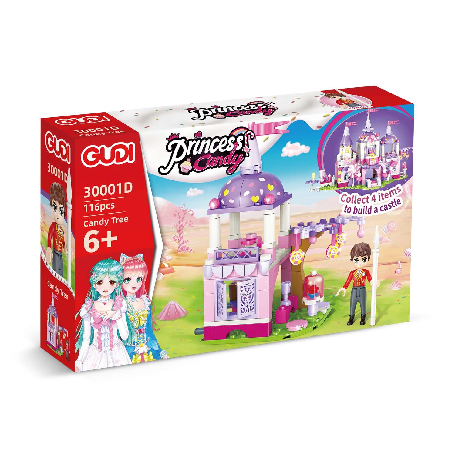 Конструктор GUDI для девочек в ассортименте - фото 4