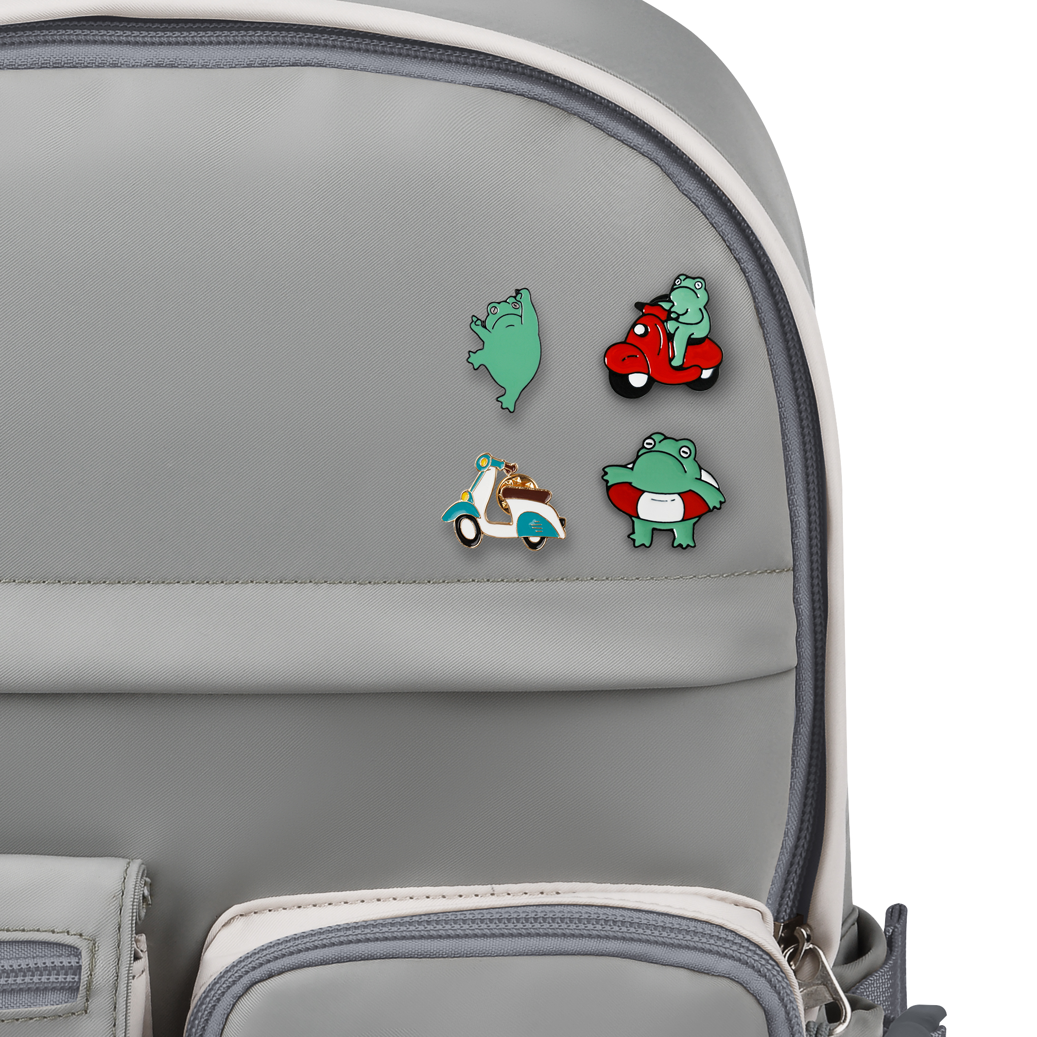Значок Meshu Frog in trend 4 шт. - фото 8