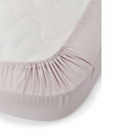 Простыня Happy Baby на резинке Beige 87529