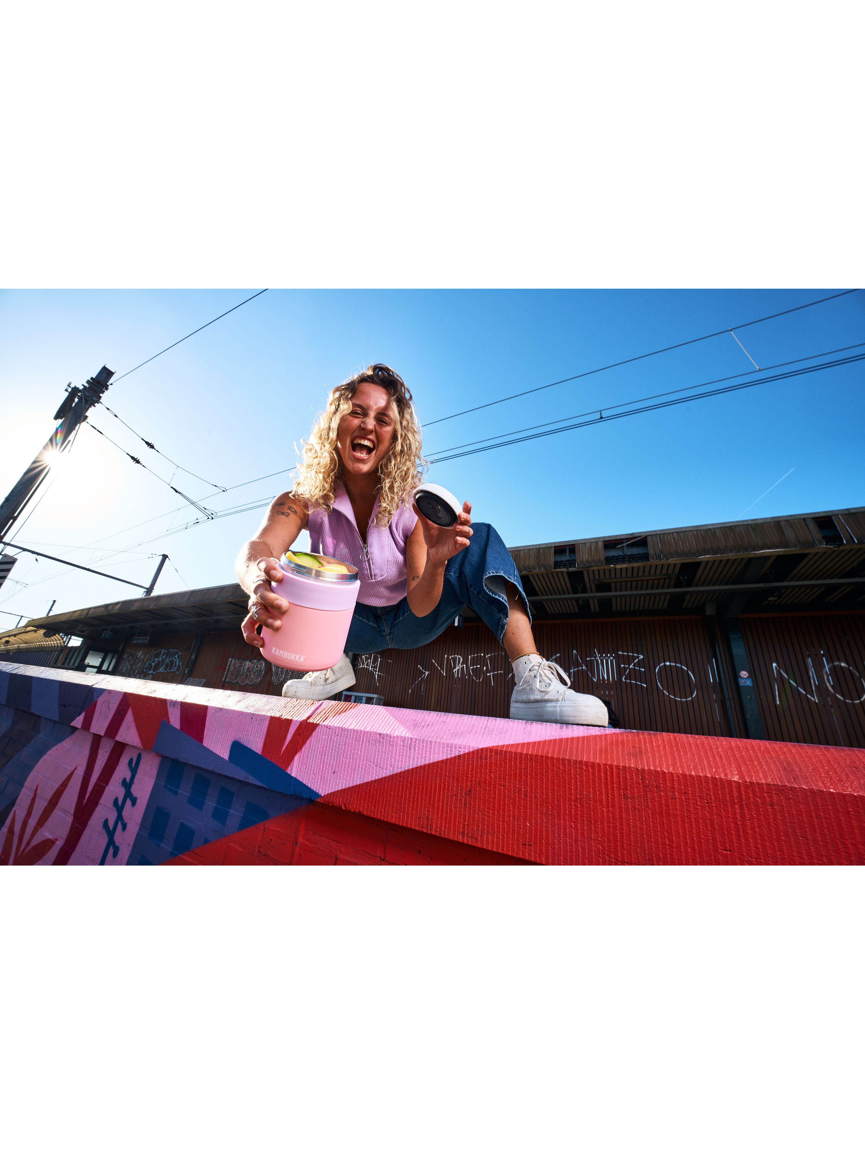 Ланч-бокс с вакуумной изоляцией Kambukka Bora 600мл темно-бирюзовый 11-06014 - фото 7