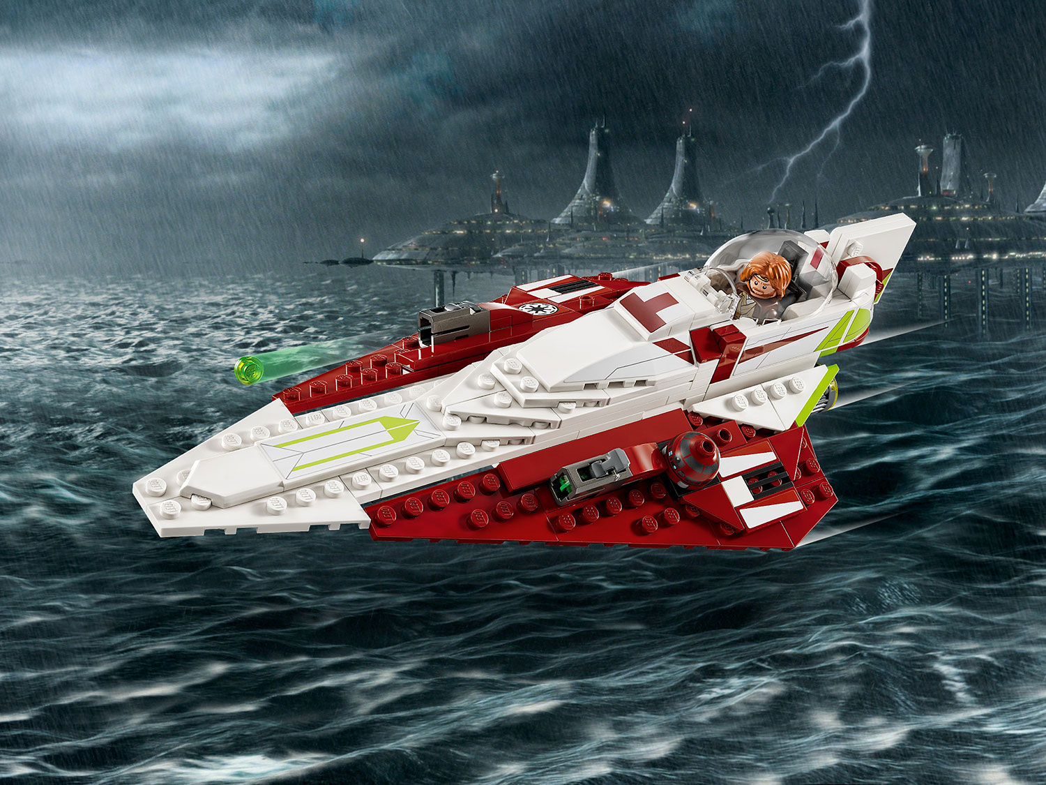 Конструктор LEGO Star Wars Звездный истребитель 282 дет. - фото 8