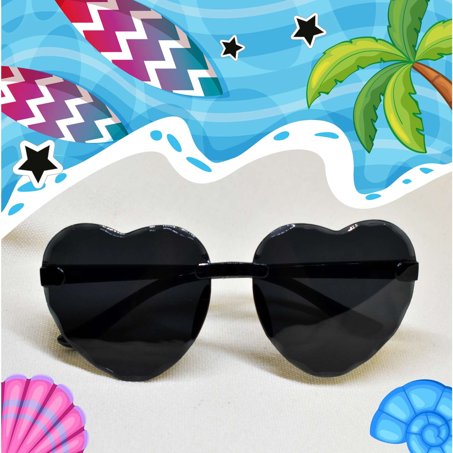 Очки Ball Masquerade Сердечко - фото 4