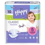 Подгузники Bella baby Happy Classic 5 (12-25 кг) 10 шт.