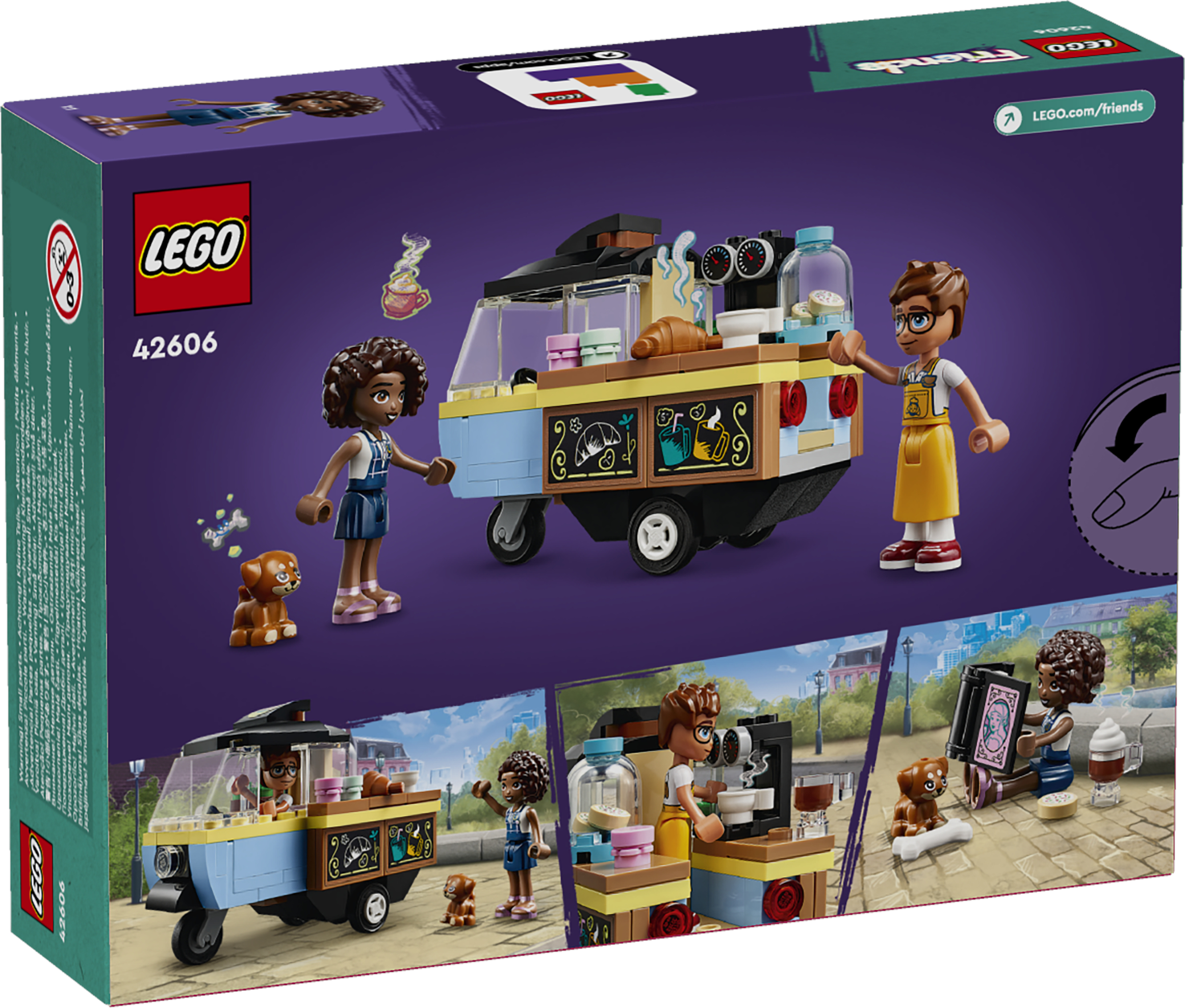 Конструктор LEGO Friends Тележка хлебобулочных изделий 125 дет. - фото 2