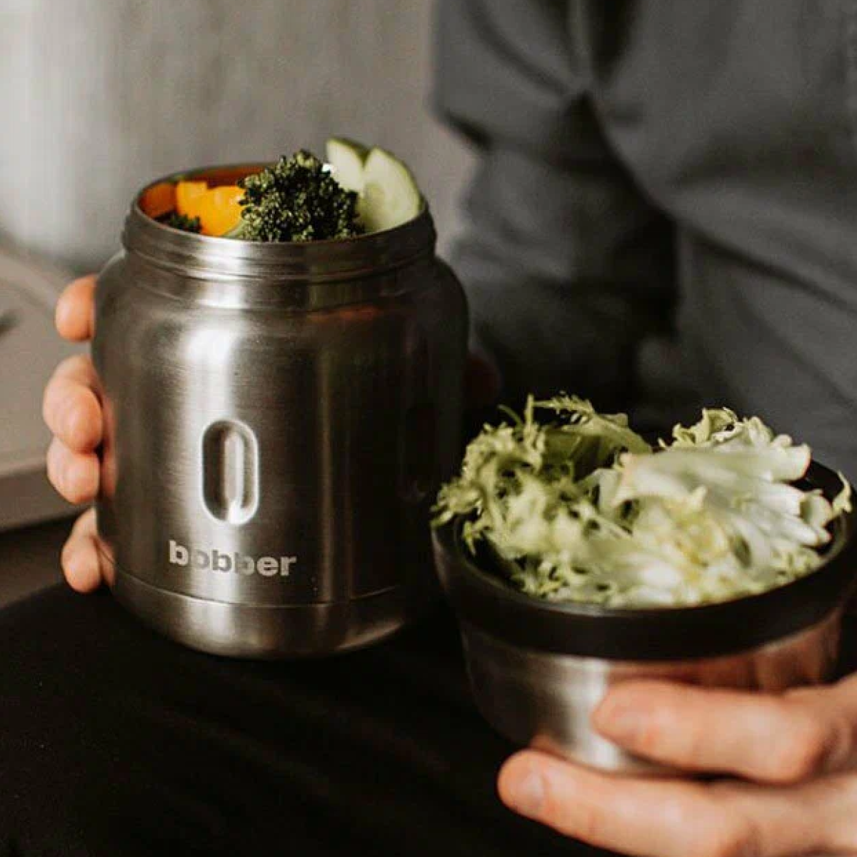 Термос 470 мл для еды Bobber Jerrycan матовый - фото 2