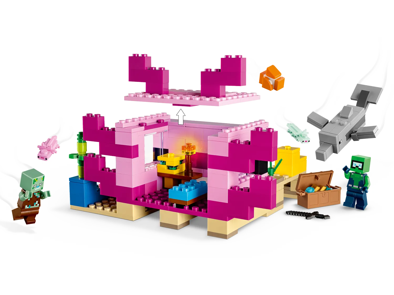 Конструктор LEGO Minecraft 21247 242 дет. - фото 2