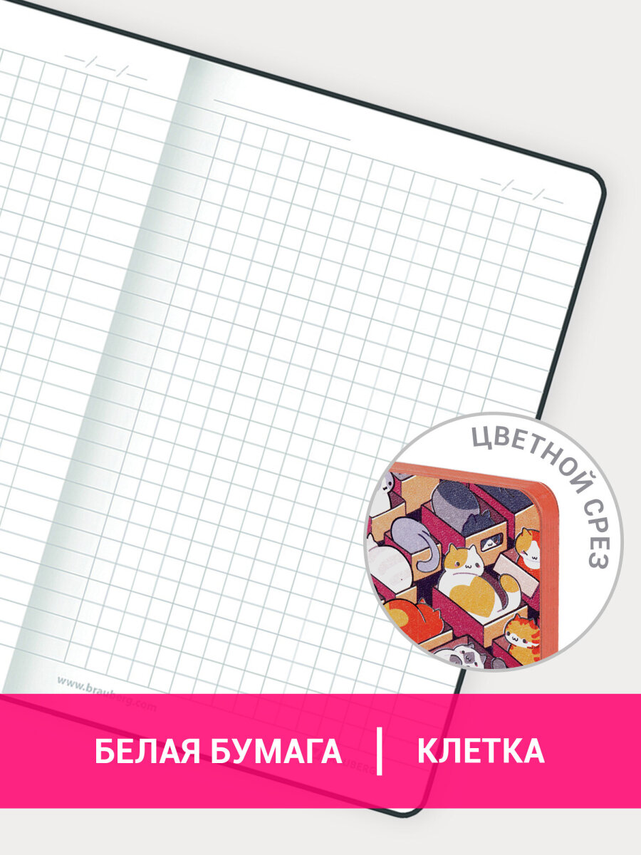 Блокнот Brauberg 80 лист. - фото 3