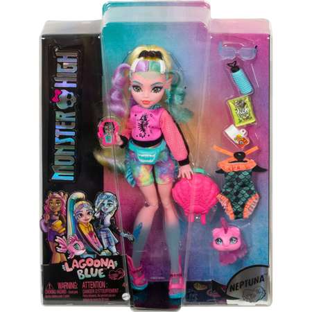 Кукла модельная Monster High Lagoona Blue