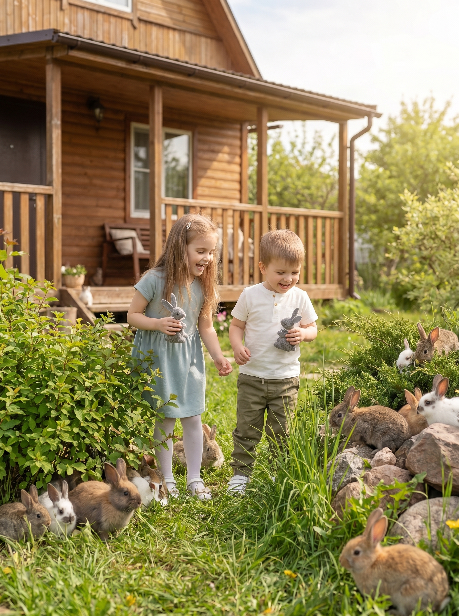 Набор для творчества HappyLine шитье Фетровые зайчики - фото 4