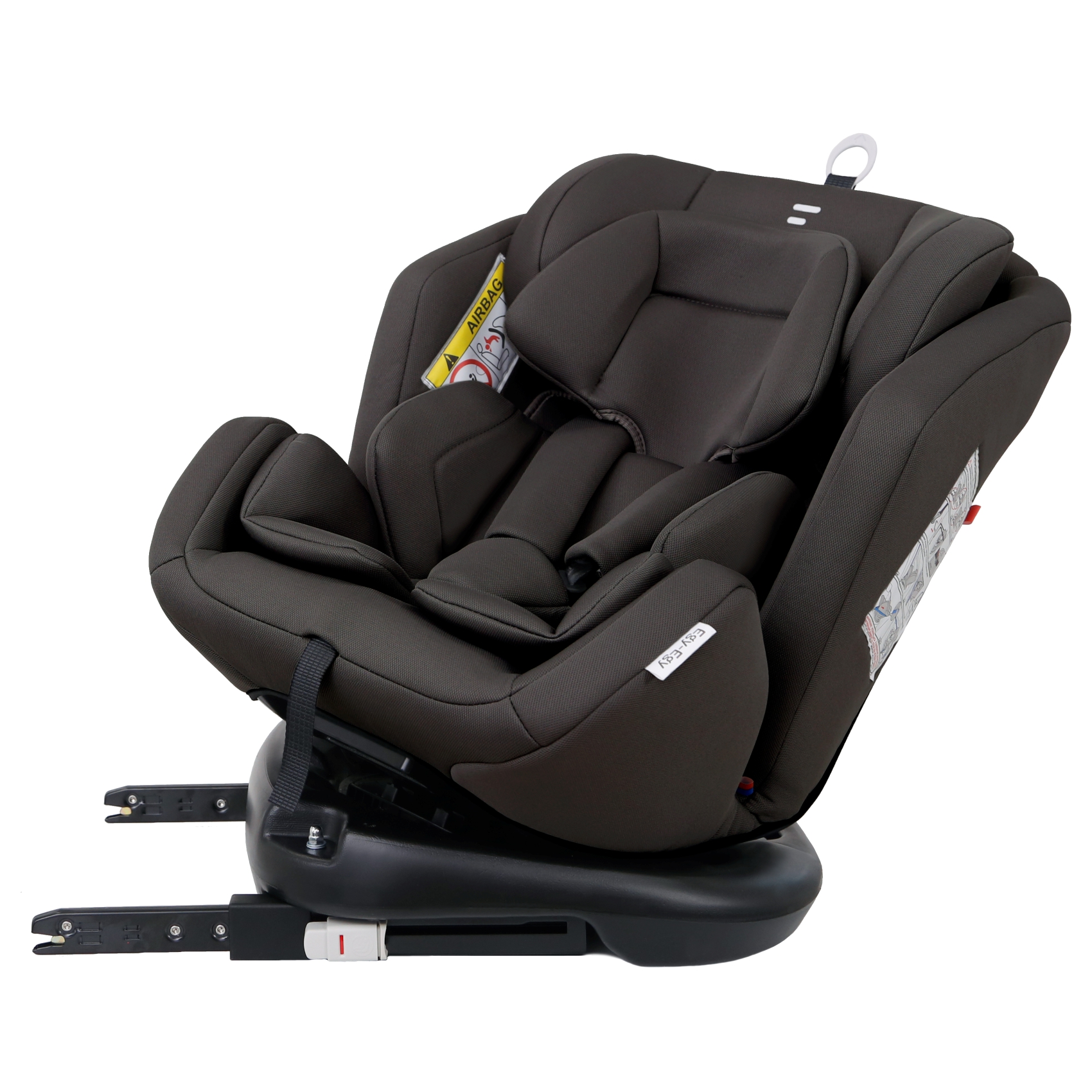 Автокресло Еду-Еду Isofix 0+/1/2/3 (0-36 кг) серый - фото 3
