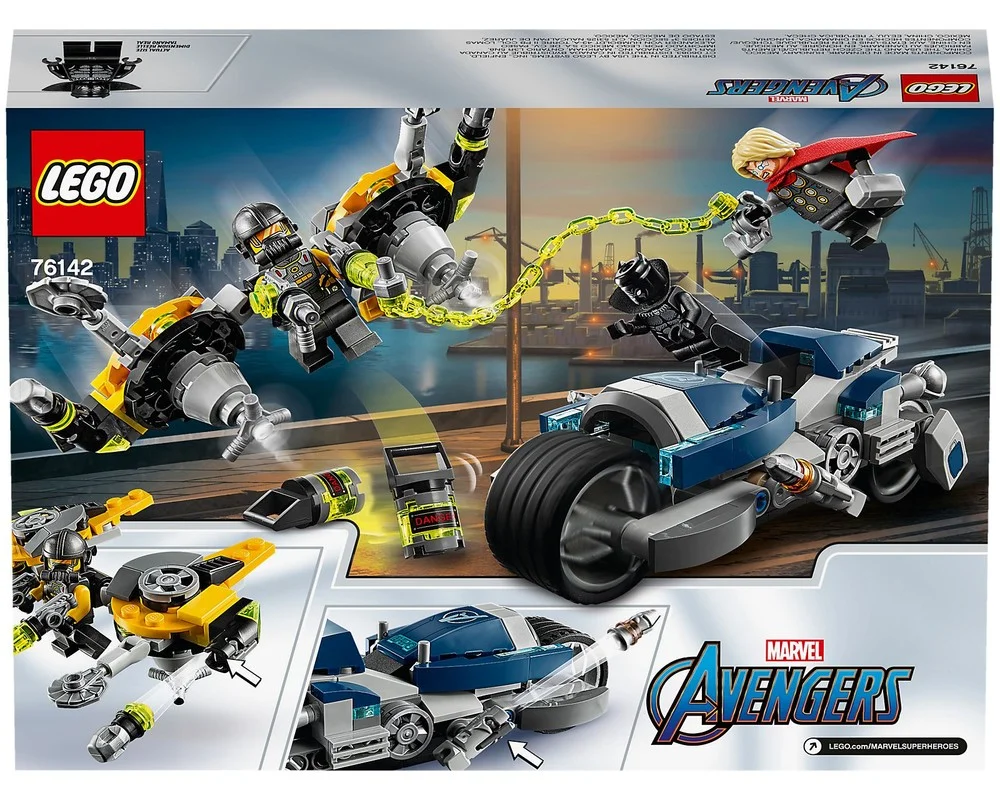 Конструктор LEGO Marvel Super Heroes 76142 208 дет. - фото 1