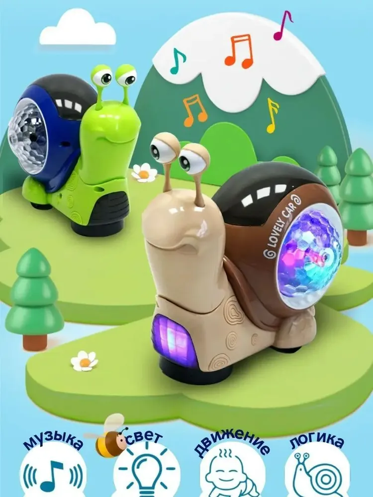 Игрушка BAZUMI Развивающая Улитка для малышей - фото 7