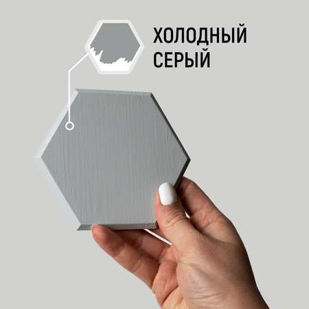 Акриловая краска для мебели и интерьера WALNUT холодный серый