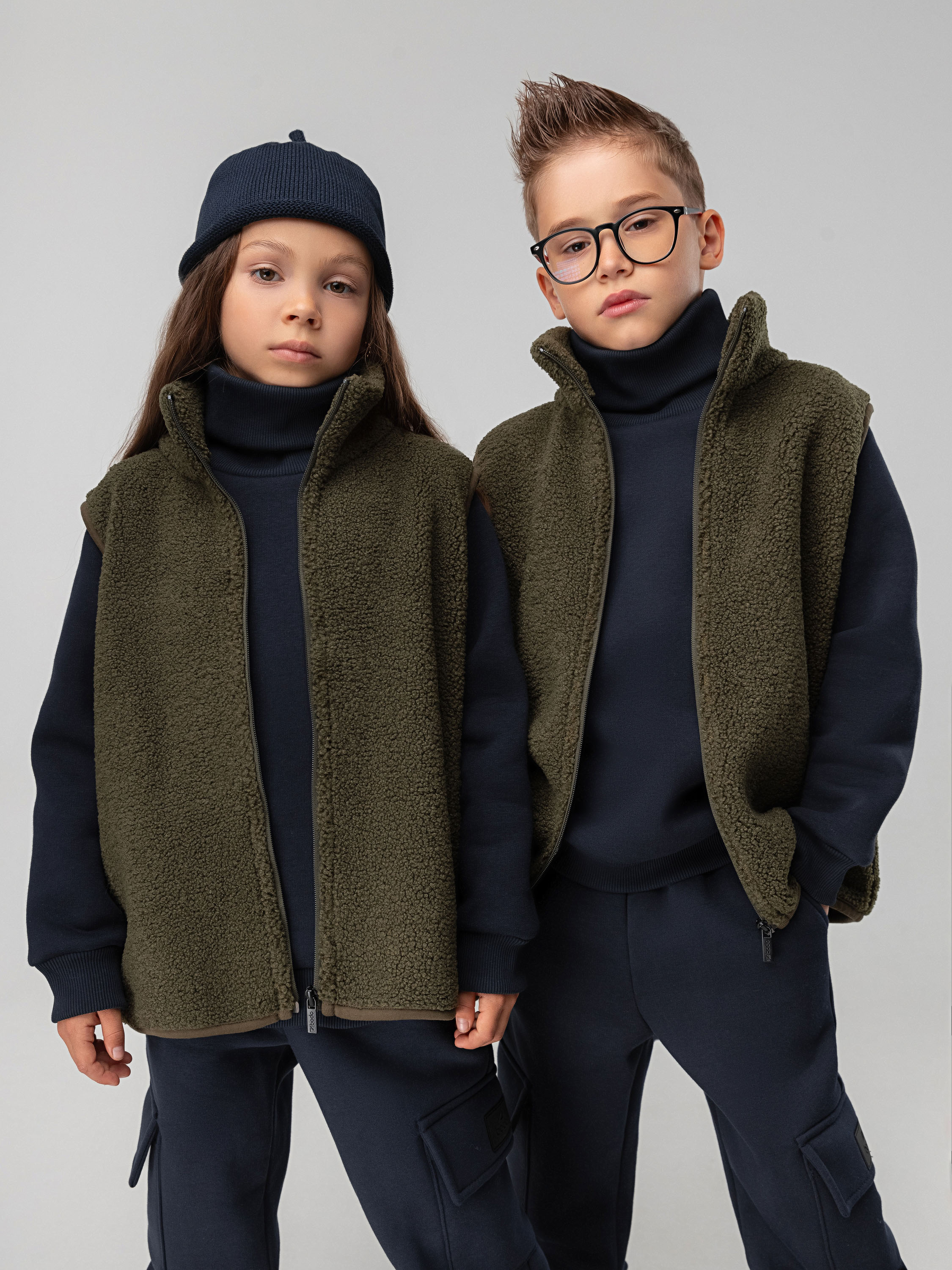 Жилет Bodo 14-86MU_хаки - фото 5