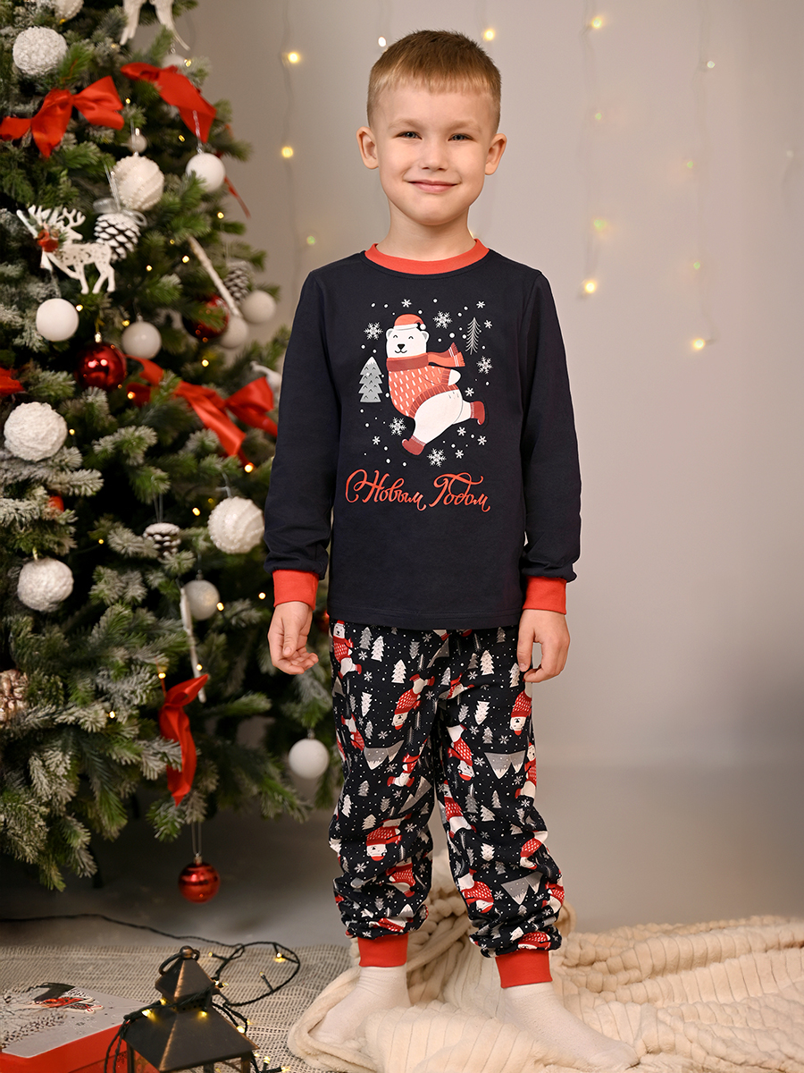 Пижама HappyFox HF00101индиго - фото 1