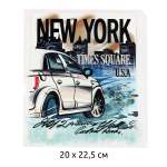 Термотрансфер TBY New York 20х22,5см 10шт