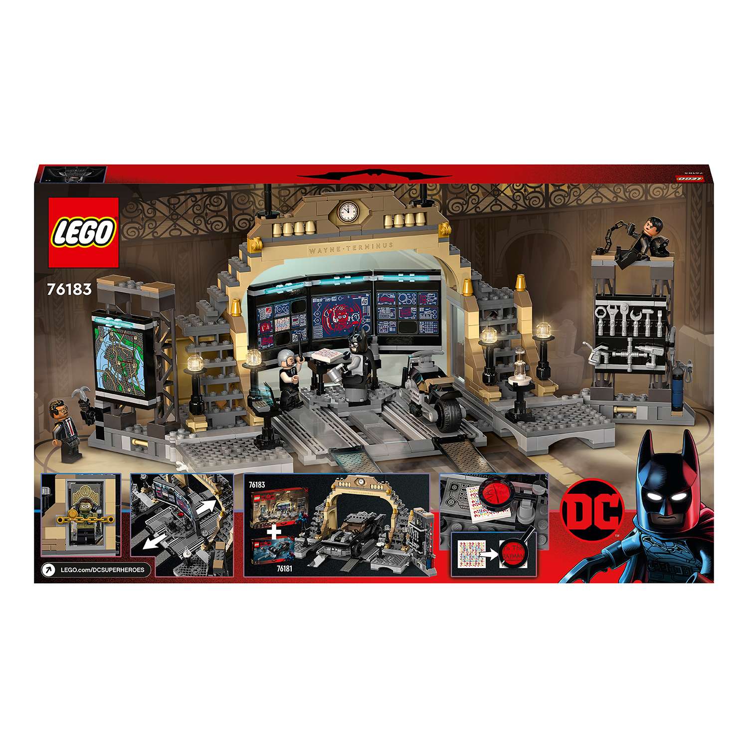 Конструктор LEGO DC Super Heroes Cхватка с Загадочником блочный - фото 3