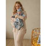 Конверт в коляску Mjolk голубой