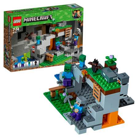Конструктор LEGO Minecraft блочный