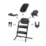 Стульчик для кормления Cybex LEMO 4-in-1 Set черный