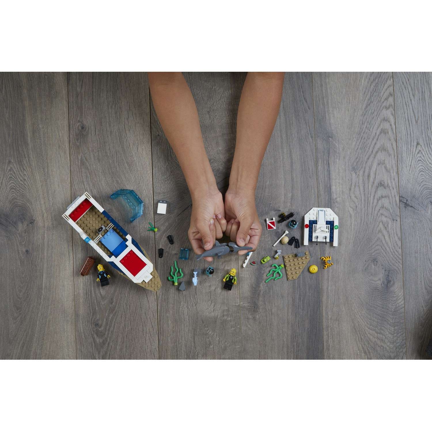 Конструктор LEGO City Great Vehicles Яхта блочный - фото 8