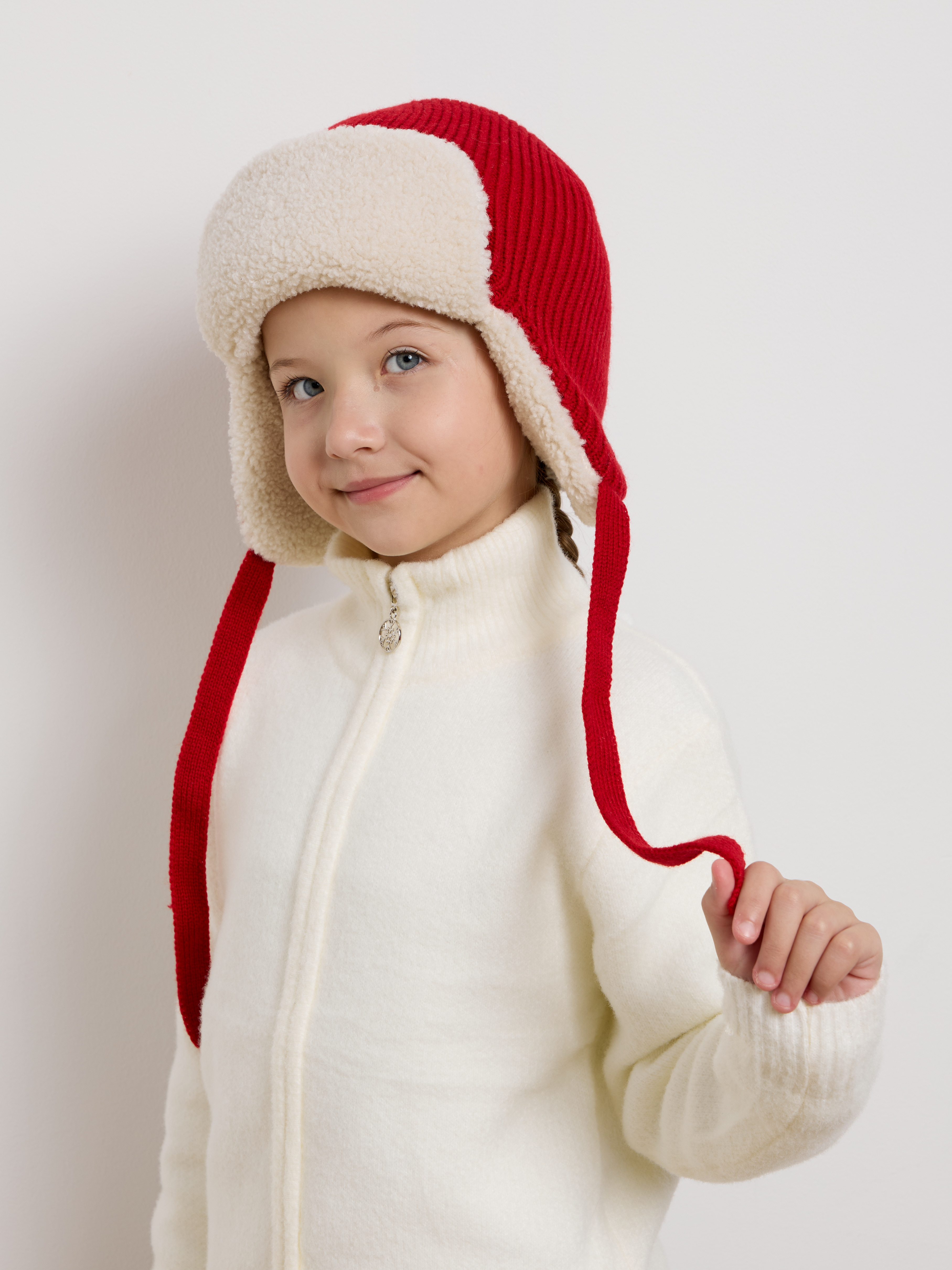 Шапка-ушанка Starkoff Kids Д301122/15 - фото 1