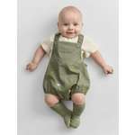 Полукомбинезон и футболка Happy Baby