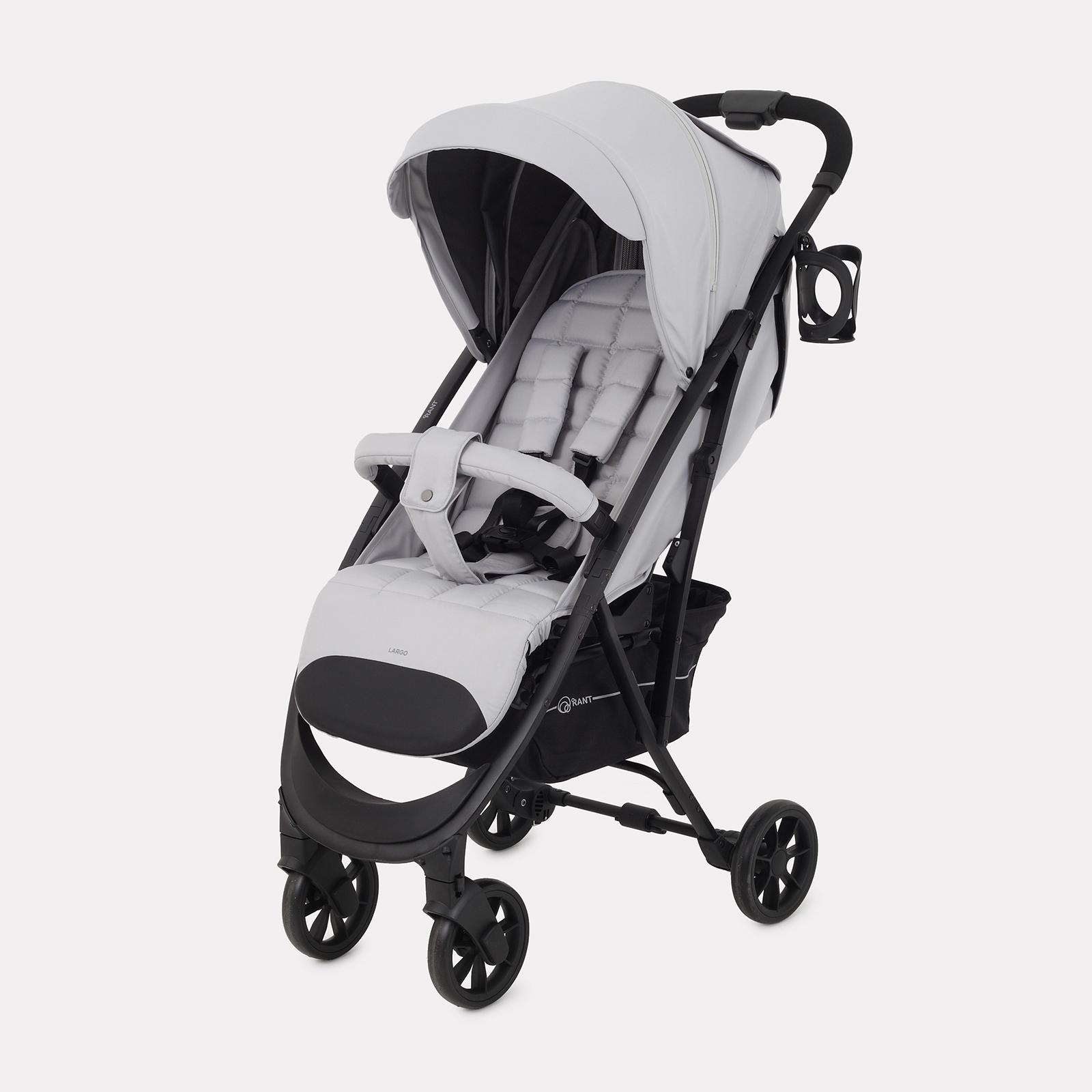 Коляска прогулочная Rant серый - фото 15