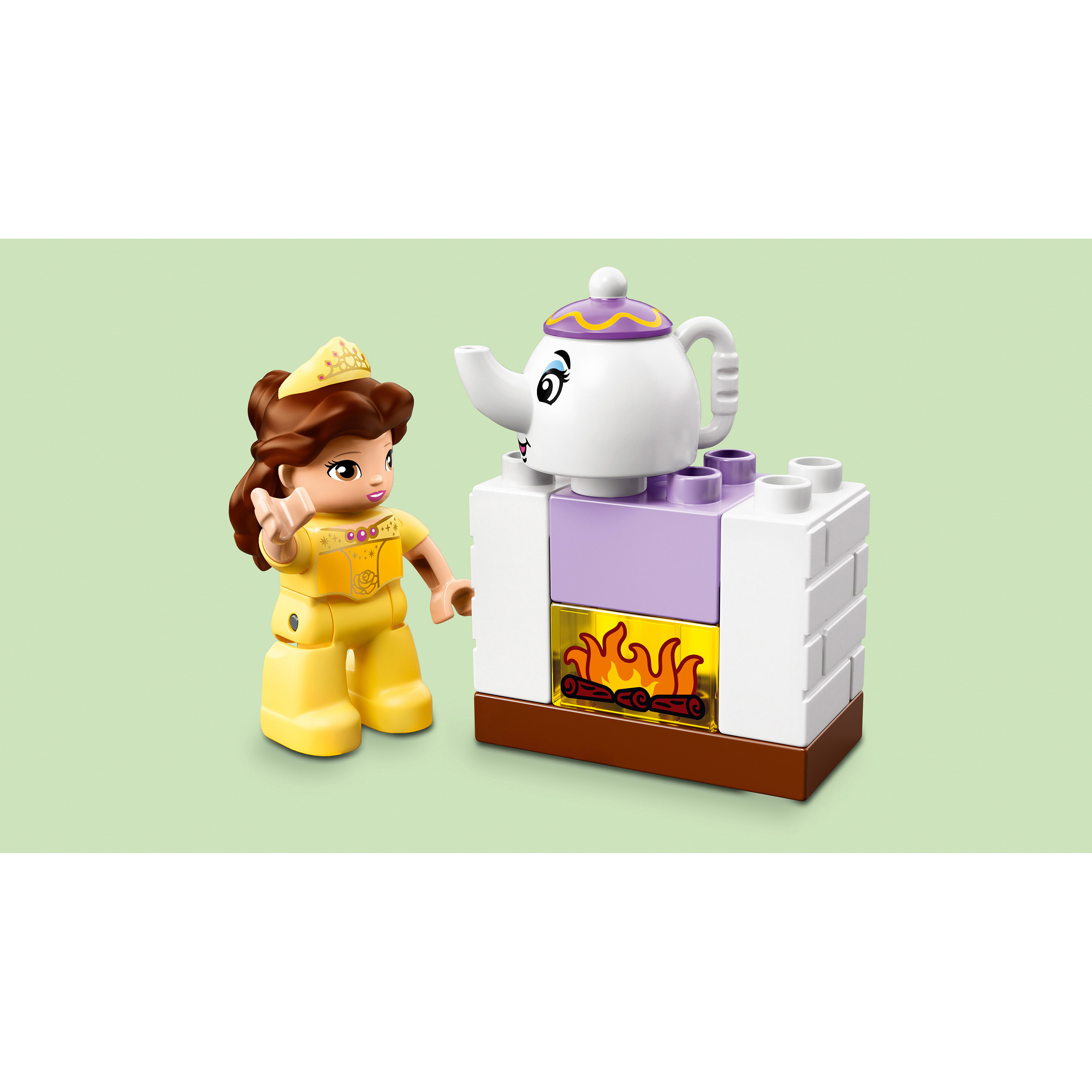 Конструктор LEGO DUPLO Чаепитие у Белль блочный - фото 6