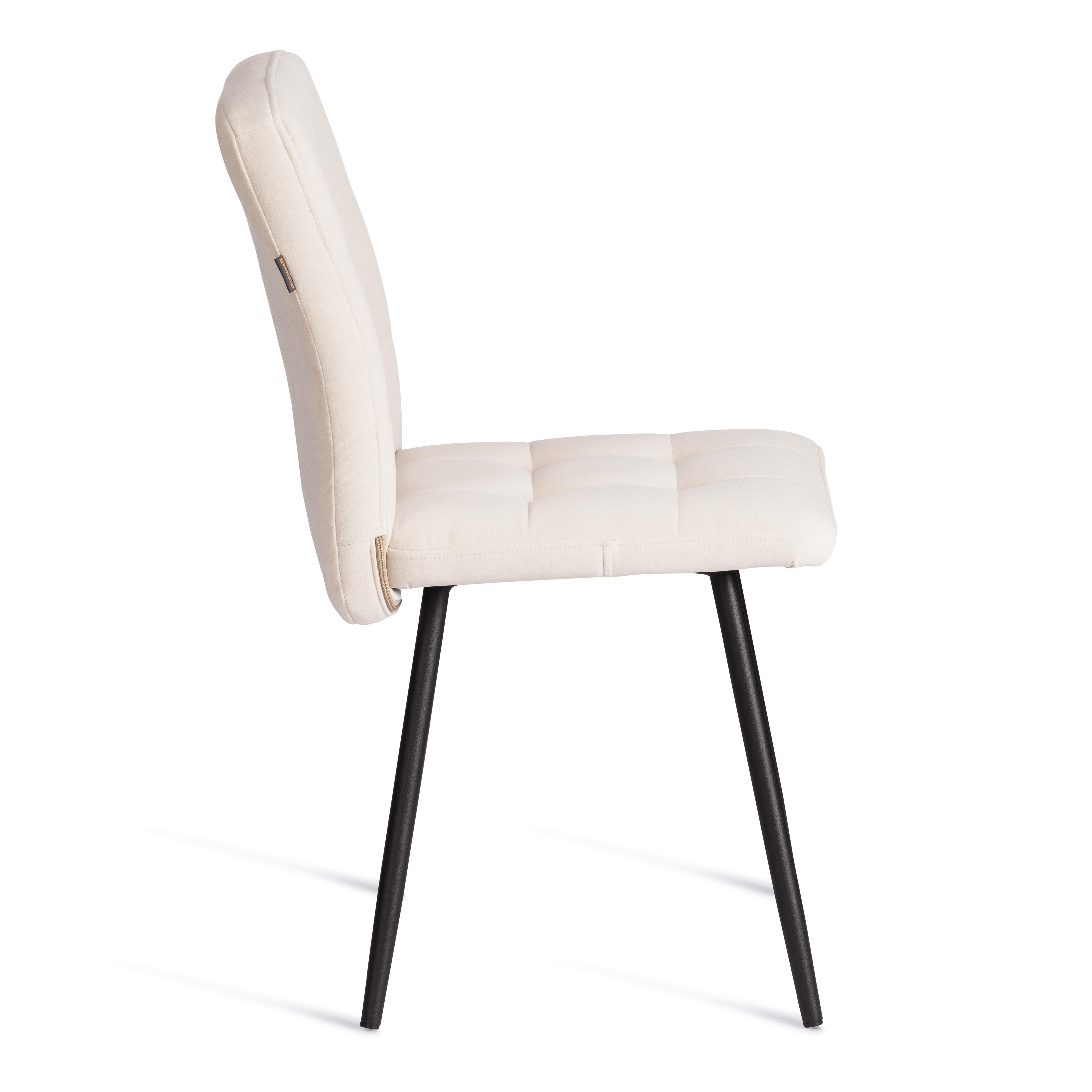 Стул TETCHAIR Medeo LT велюр, молочный - фото 12