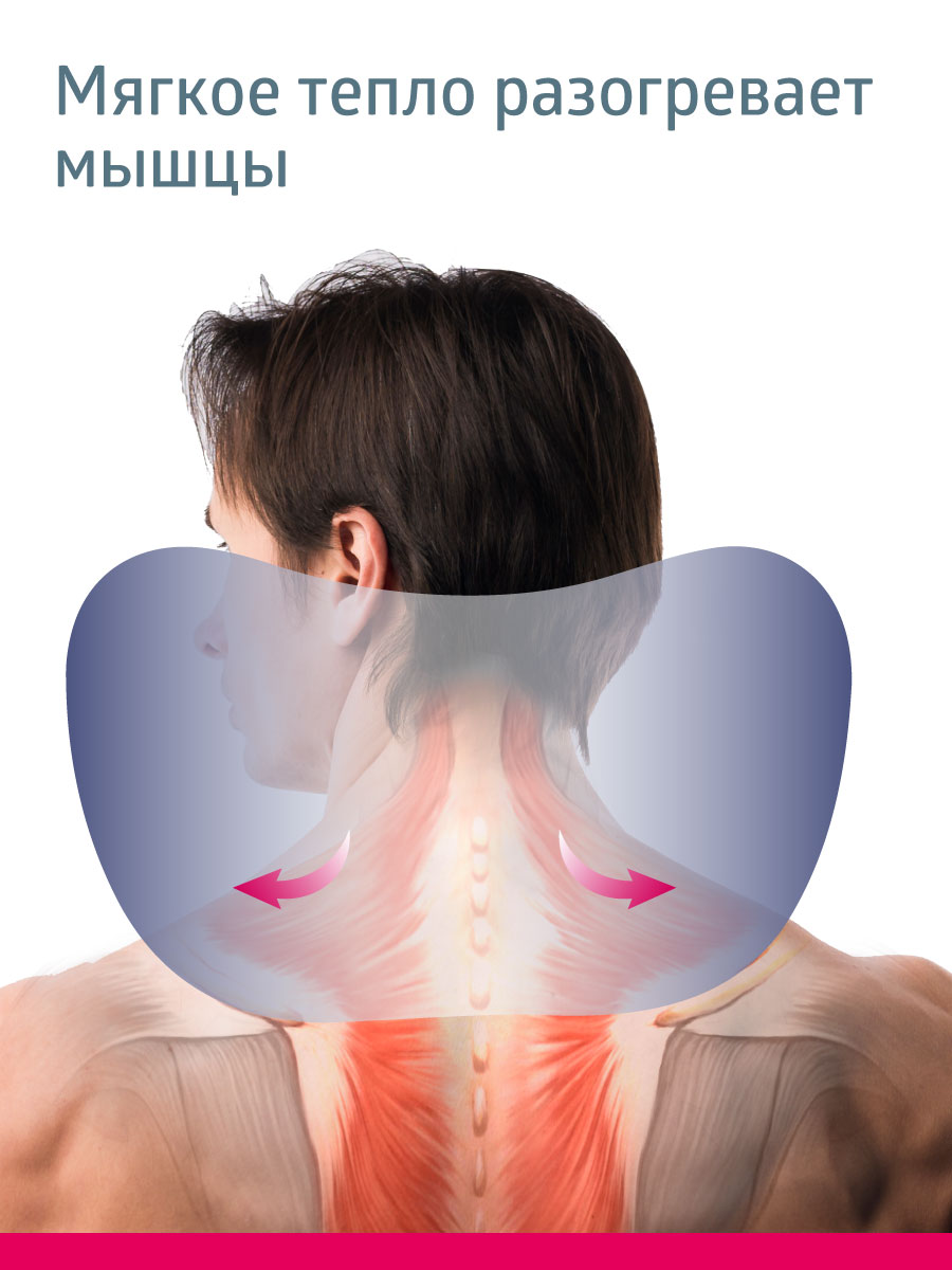 Массажная подушка B.Well MED-420 белый - фото 7