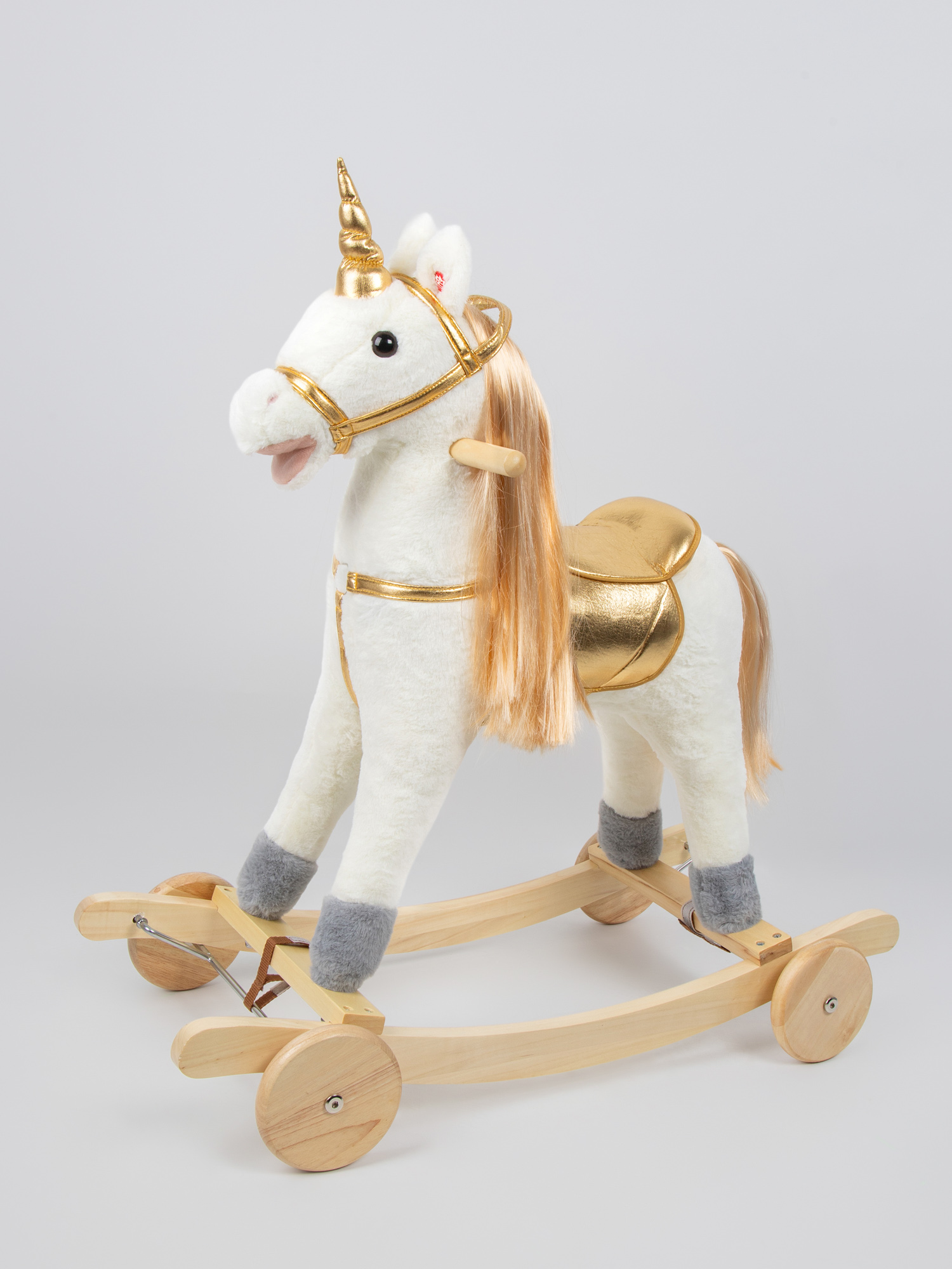 Качалка Amarobaby Unicorn белый - фото 12