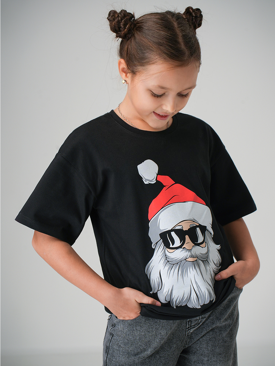 Футболка HappyFox HF0178SPPсанта.черный - фото 8