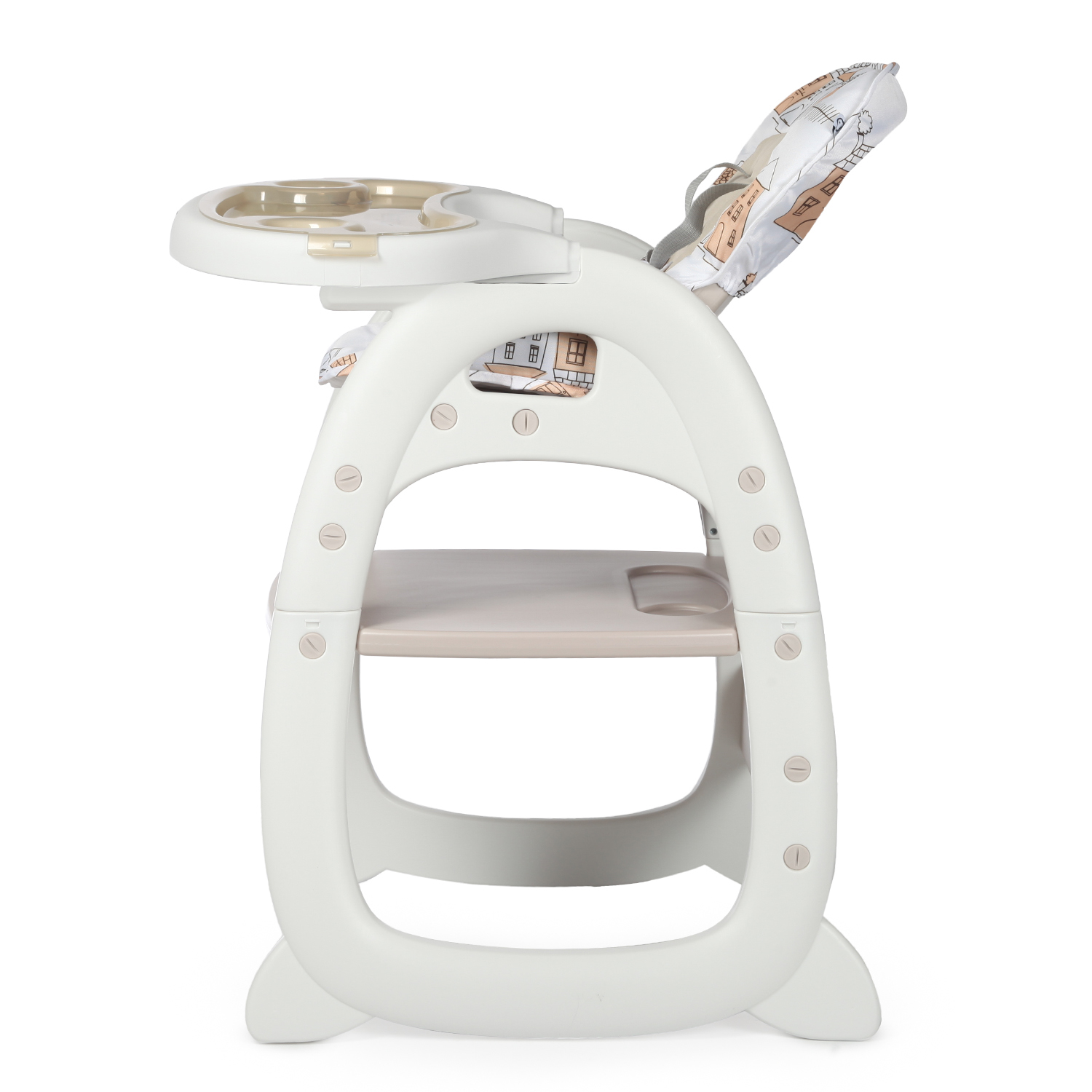 Стульчик для кормления Babyton Beige 2 в 1 - фото 3