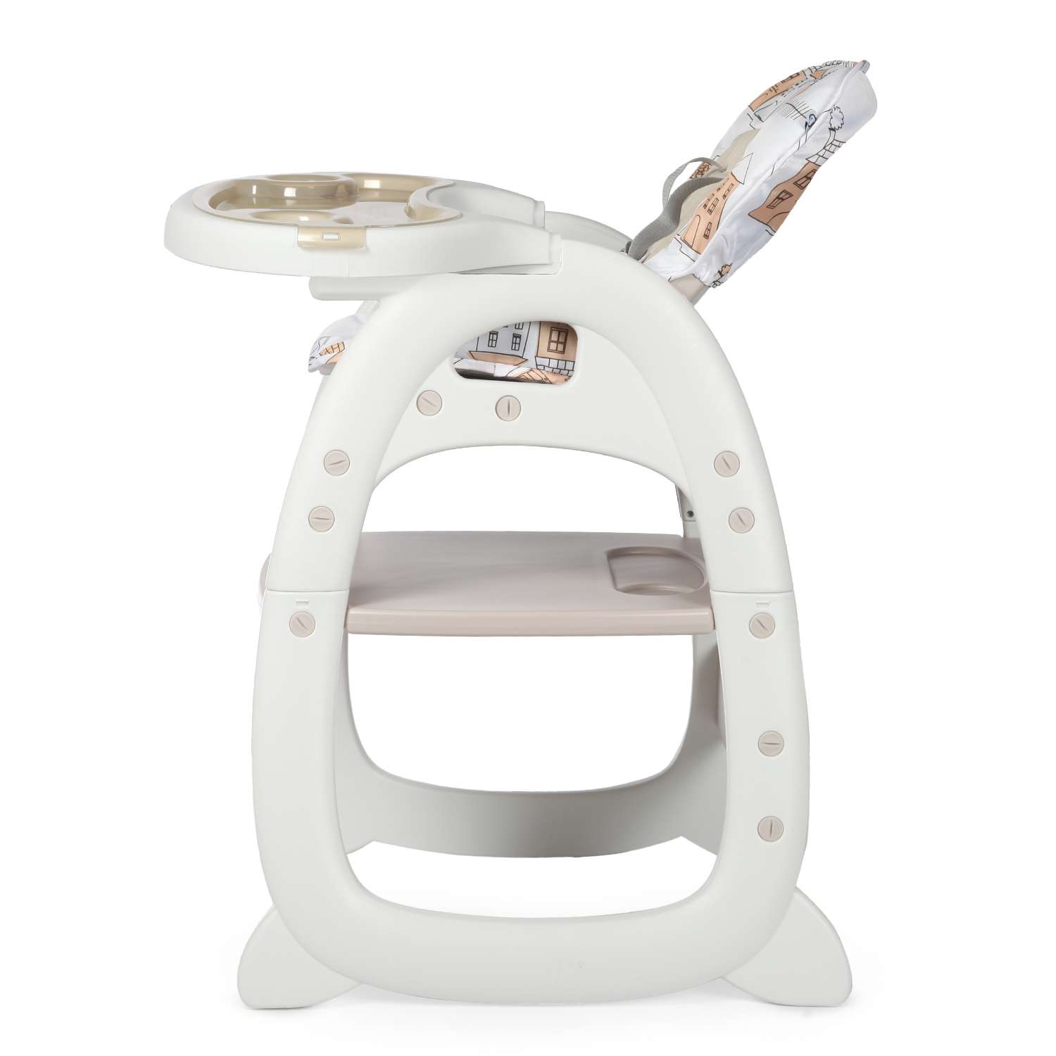 Стульчик для кормления Babyton Beige 2 в 1 - фото 3