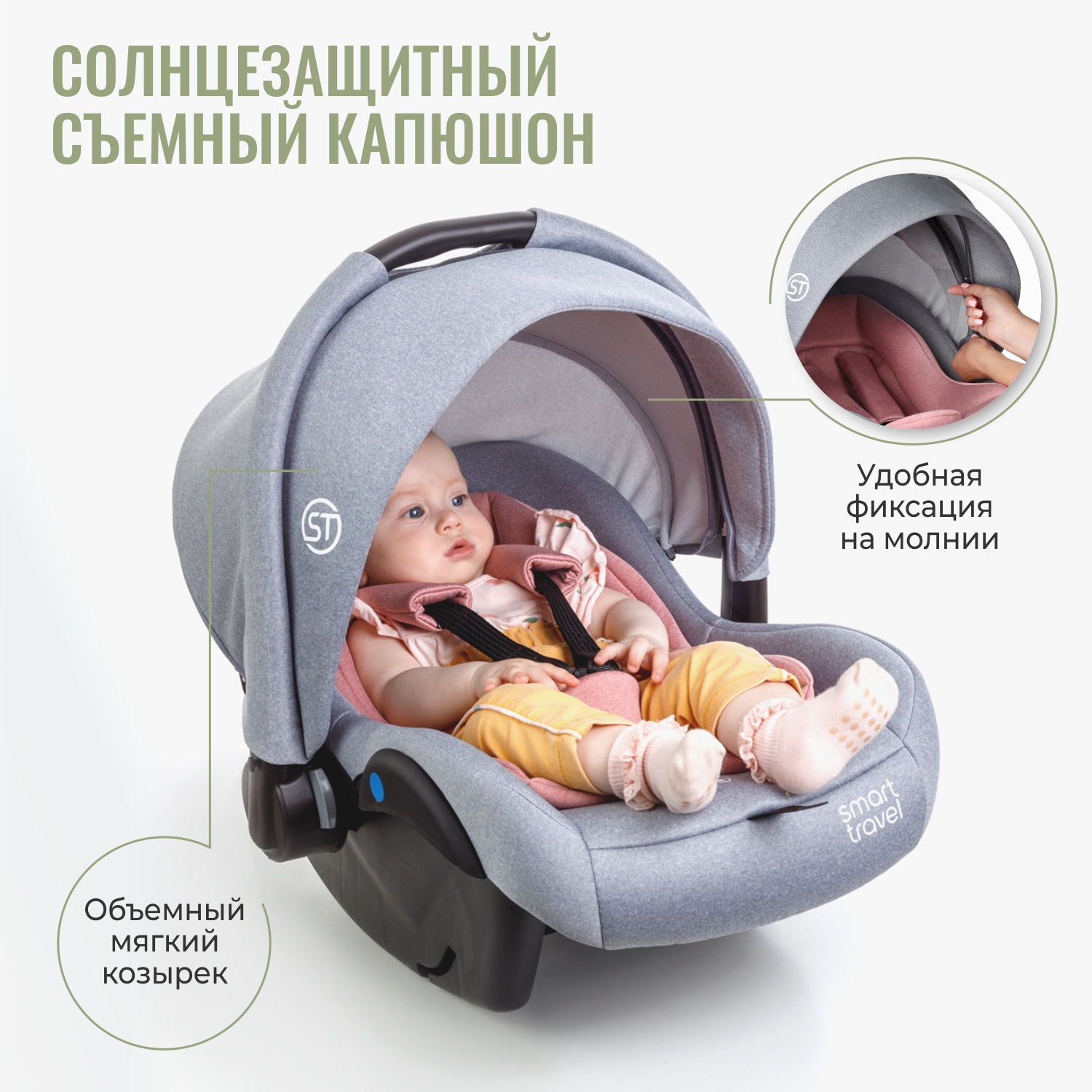 Автокресло SmartTravel First Lux 0 (0 -13 кг) - фото 7