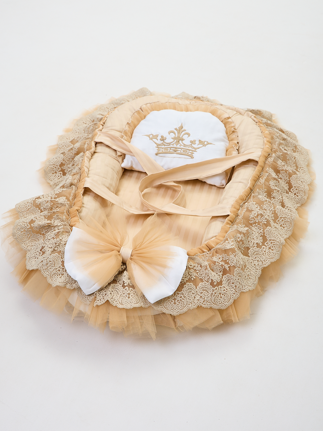 Конверт пеленальный (кокон) ТОСЯ БОСЯ бежевый - фото 3