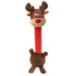 Игрушка для собак Triol New Year Олень с длинной шеей мягкий 44см