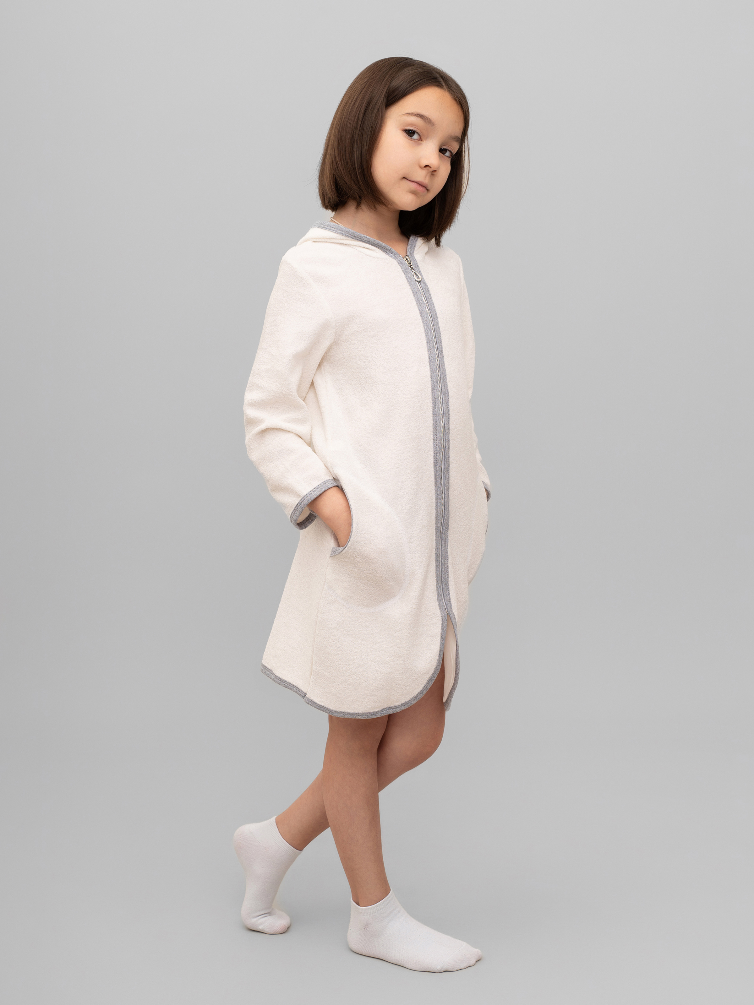 Халат Утенок 906 молочный - фото 20