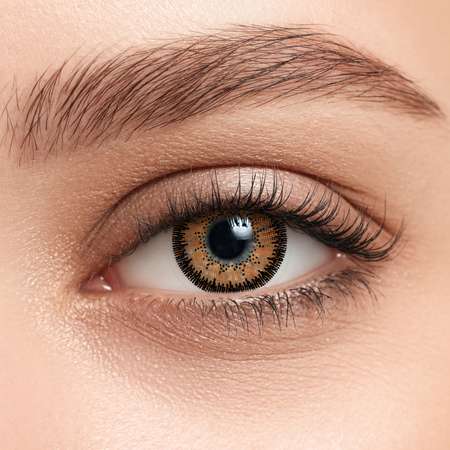 Контактные линзы ILLUSION colors elegance brown на 3 месяца -1.00/14/8.6 2 шт.