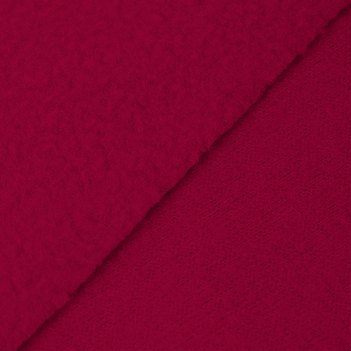 Ткань TBY флис 2-х 190 г/м² 100% полиэстр ширина150см цвет бордовый уп.2м - фото 7