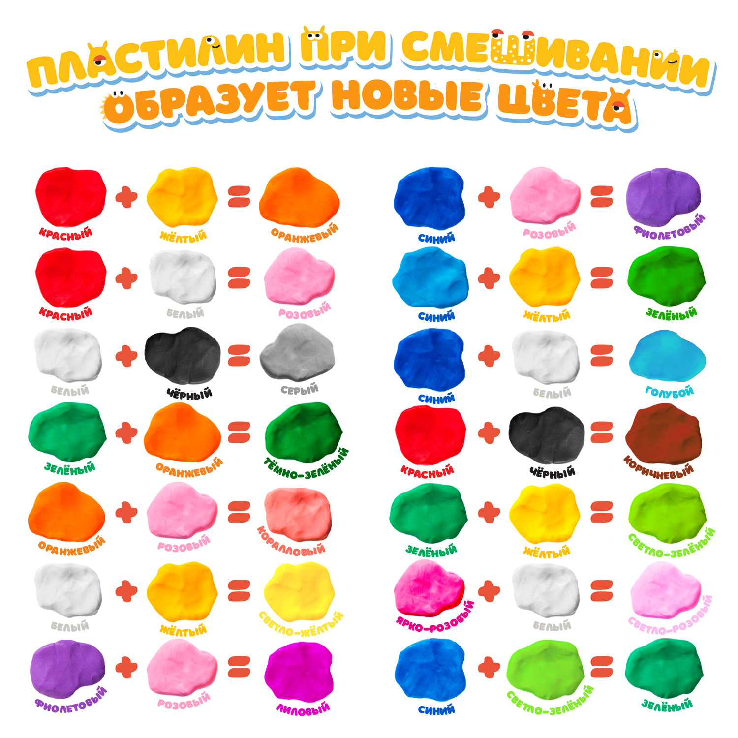 Пластилин Слепиняшка воздушный 36 цв. в ассортименте - фото 4