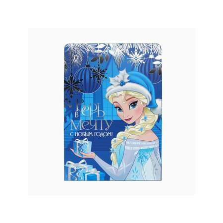 Коробка складная, новогодняя Disney \"Верь в мечту\", 16 х 24 х 9 см