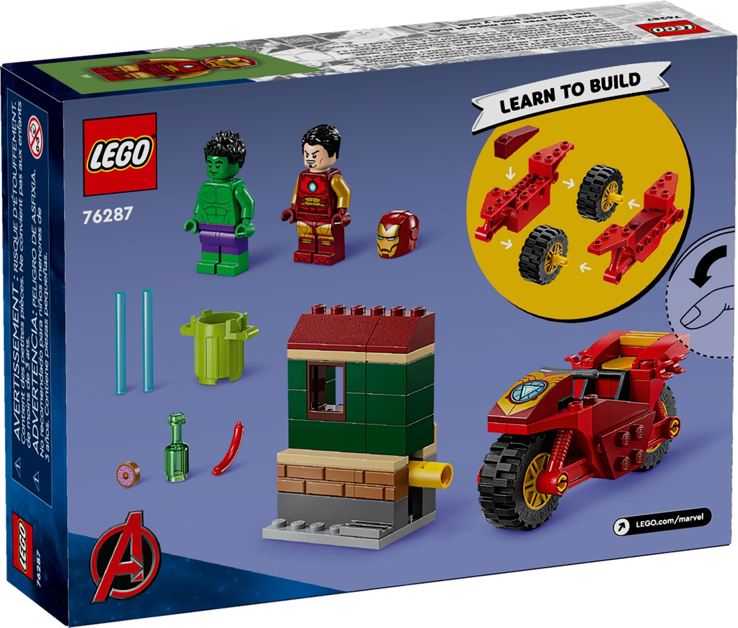Конструктор LEGO Marvel Super Heroes 76287 68 дет. - фото 1