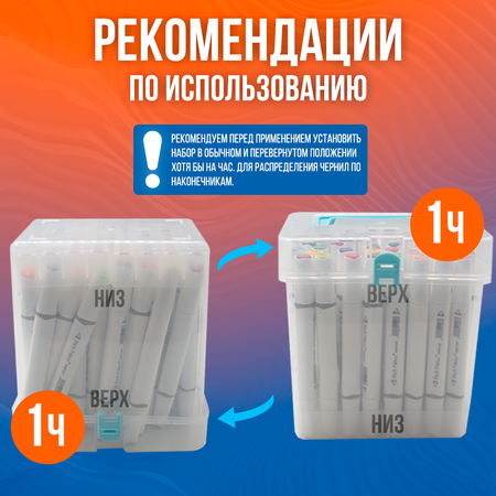 Скетчмаркер Rich New двусторонний 48 цв.