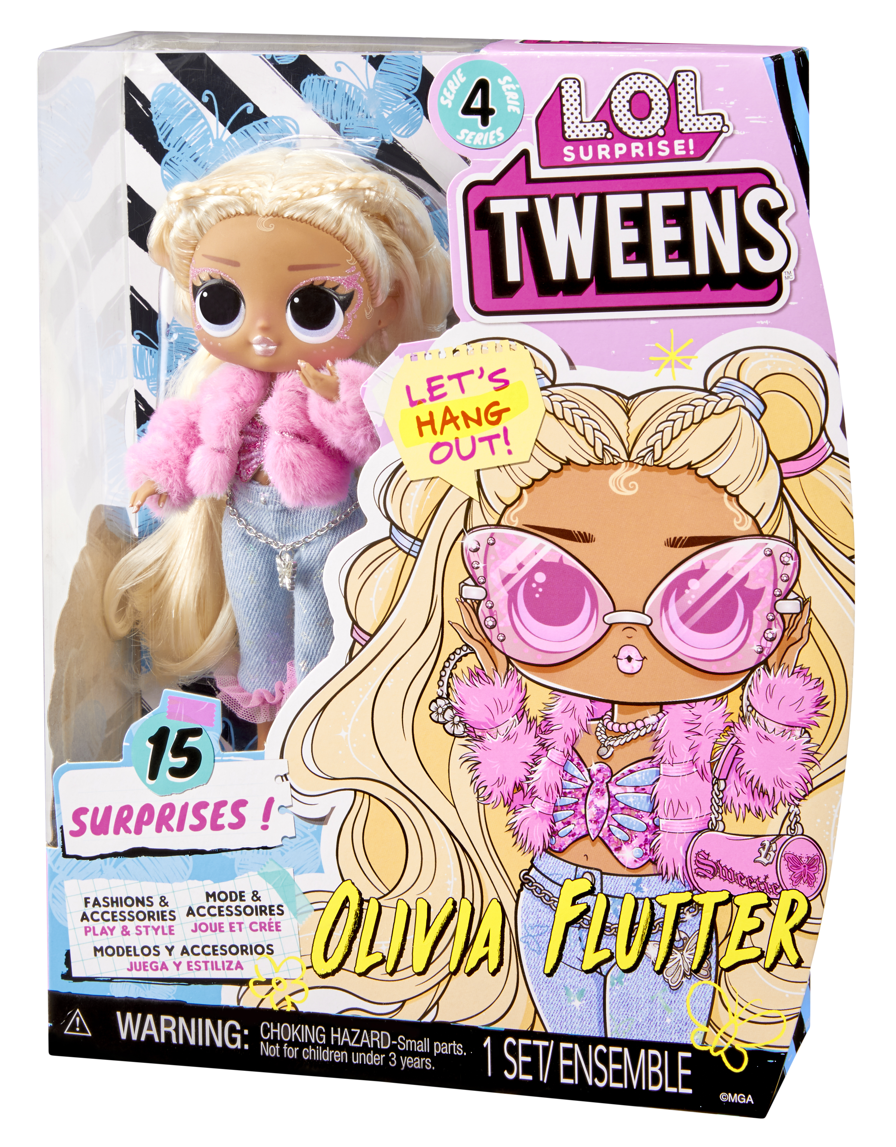 Кукла модельная L.O.L. Surprise! Tweens Olivia Flutter 588733EUC - фото 8