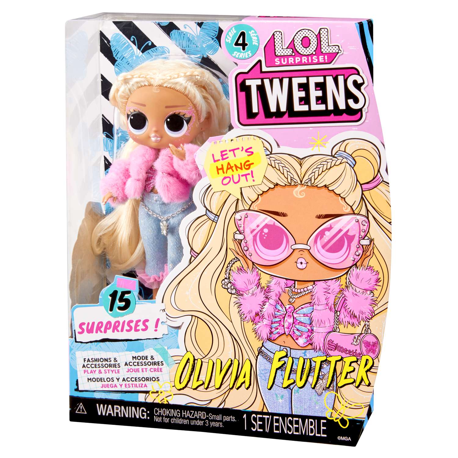 Кукла модельная L.O.L. Surprise! Tweens Olivia Flutter 588733EUC - фото 8