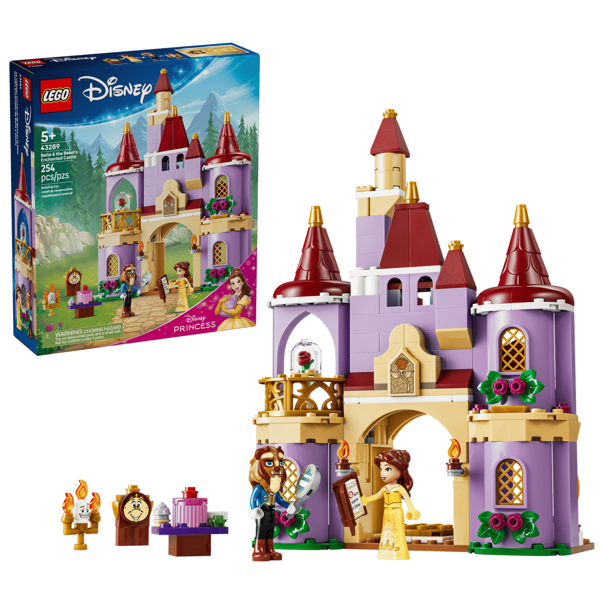 Конструктор LEGO Disney Замок Красавицы и Чудовища 254 дет. - фото 1